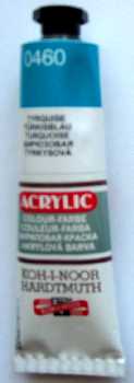 Akrylov� barva - Tyrkysov�