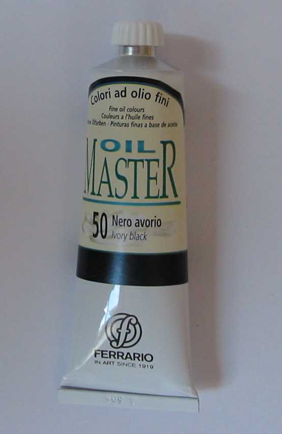 Olejov� barva - �ern� 60ml