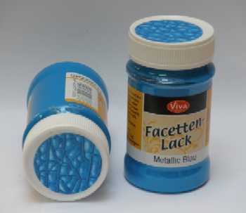 Praskac� fazetkov� lak Met.modr� 90ml