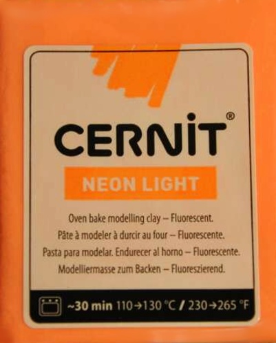 Cernit 56g - neonov� oran�ov�