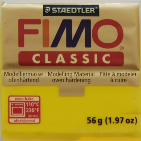 FIMO classic - modelovac� hmota zlato�lut� (15)
