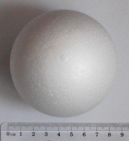 Polystyrenov� koule - 8cm