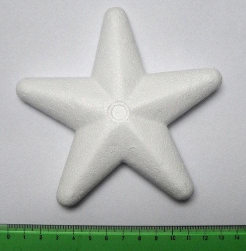 Polystyrenov� hv�zda 10cm