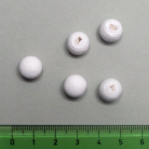 Vatov� kuli�ky 1cm, 5ks