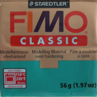 FIMO classic - modelovac� hmota modrozelen� (38)