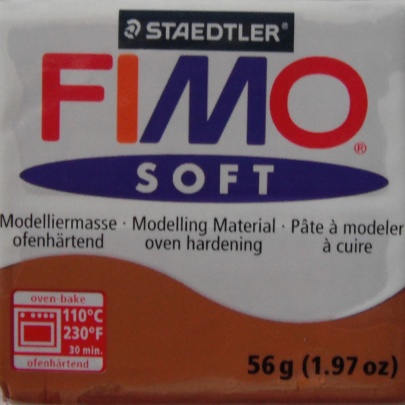FIMO - modelovac� hmota - Karamelov� (7)