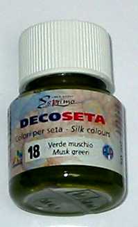 Barva Decoseta za�ehlovac�, 50ml, mechov� zelen�