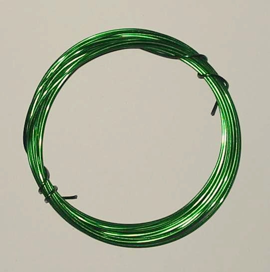 Drátek 1mm zelená 4m Drátek 1mm zelená 4m