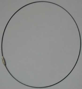 Obojkov� lanko pr. 14,5cm - �ern�