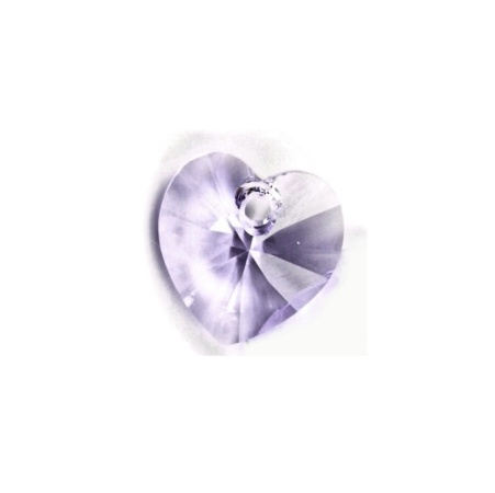 Swarovski p��v�sek Heart Provance levander