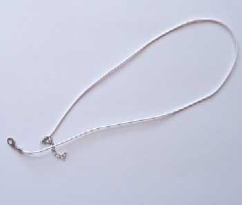���rka bavl. s karabinkou 45cm b�l�