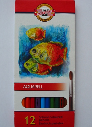 Pastelky akvarelov� 12ks