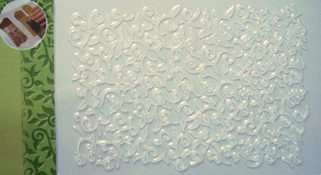 Textura Kv�tinov� spir�ly