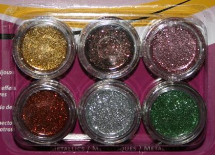Glittery teplu odoln� - do polymerov�ch hmot