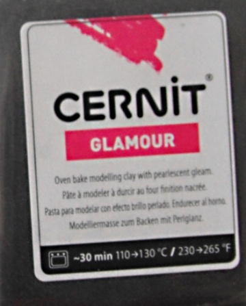 Cernit 56g - �ern� metalick�