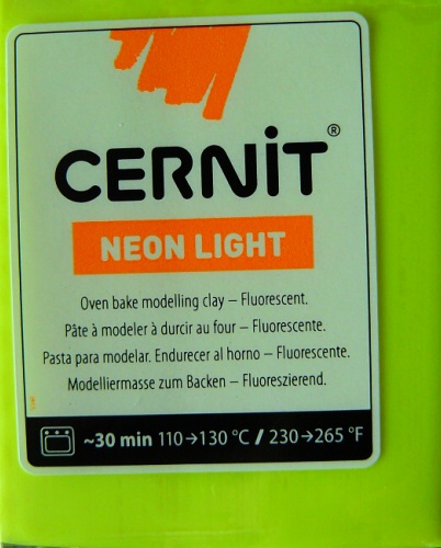 Cernit 56g - neonov� �lut�
