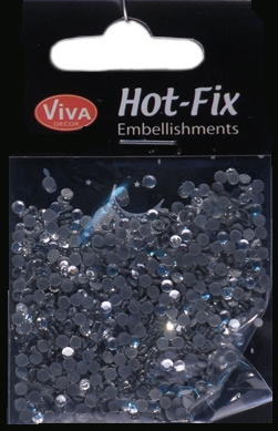 Hot- Fix kam�nky transparentn� 3 mm