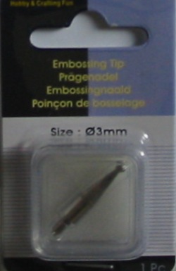 Hrot na embossing 3mm