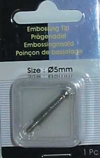 Hrot na embossing 5mm