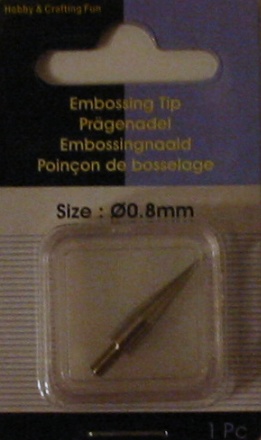 Hrot na embossing 0,8mm