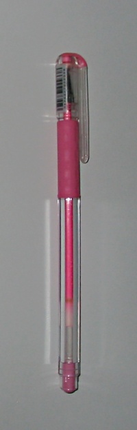 Gelov� pero - pastel.r��ov� Pentel
