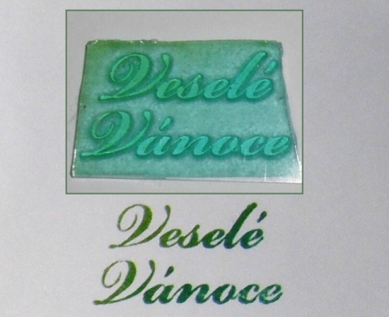 Transp.raz�tko Vesel� v�noce