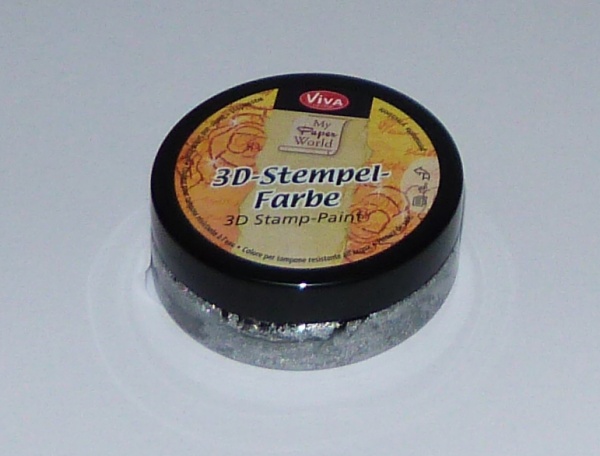 Vod�odoln� 3D barva 50ml -st��brn�