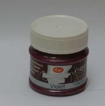 Embossing 3D kr�m Fialov� 50ml