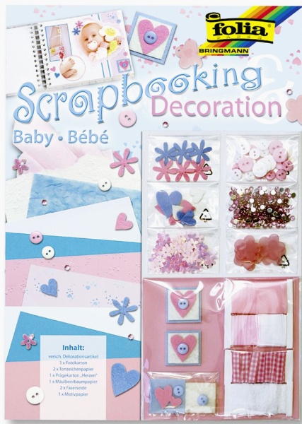 Scrapbooking - sada Miminko