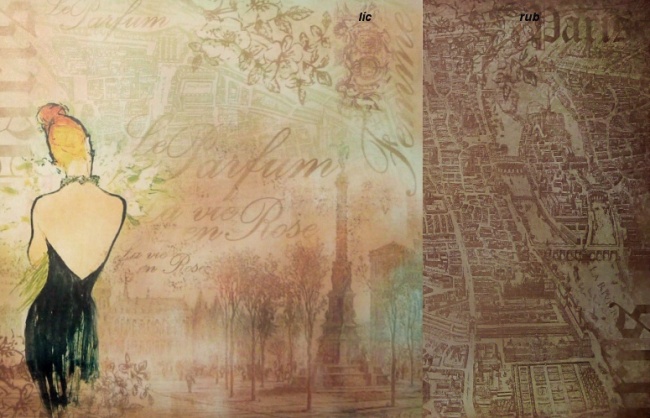 Le Parfum 30x30 scrapbook