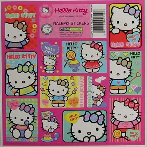 Samolepky Hello Kitty B