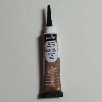 Cerne Relief kontura 20ml - zlat�