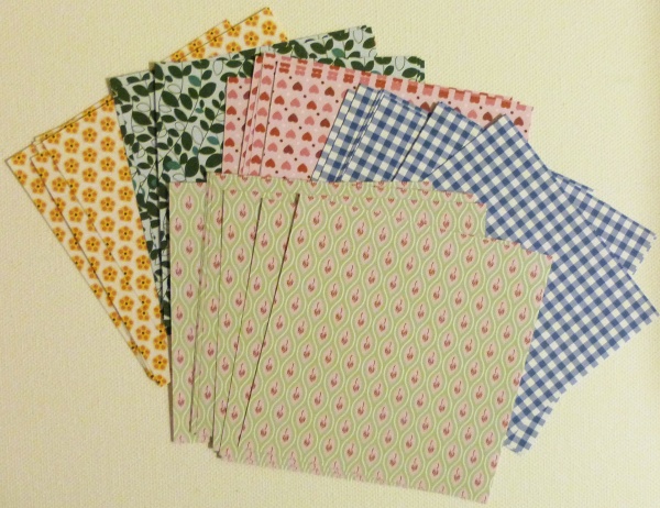 Origami pap�rky 10x10cm Sweet