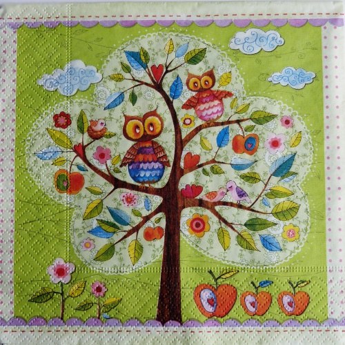 Sovi�ky na strom� 33x33