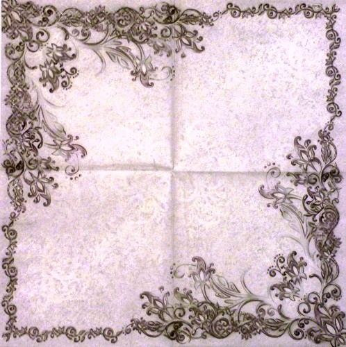 Ornament fialov� 33x33
