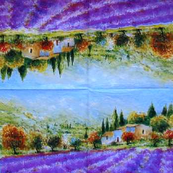 Lavender Field 33x33
