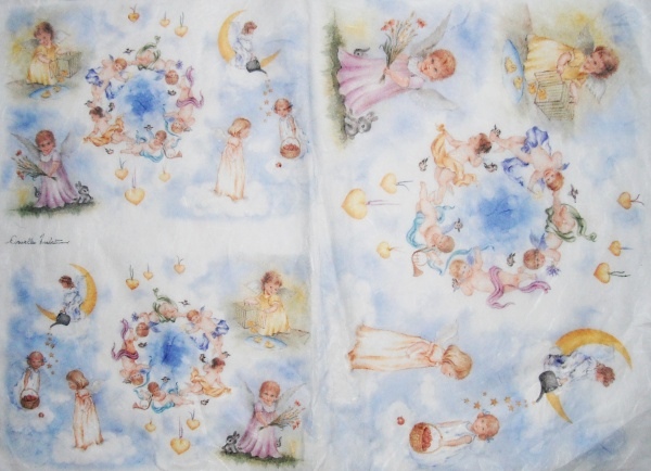 Pap�r r��ov� 35x50 And�lci na obl��ku