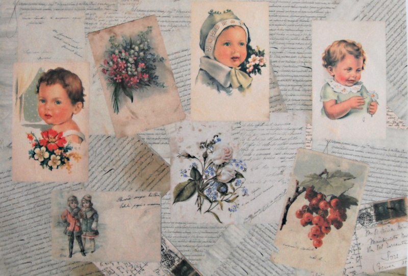 Pap�r r��ov� 35x50 Antique Cards