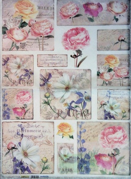 Pap�r r��ov� 50x70 Botanic