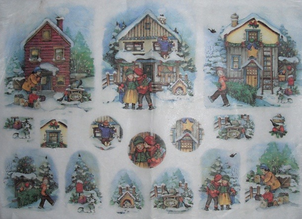 Pap�r r��ov� 35x50 Venkov zimn�