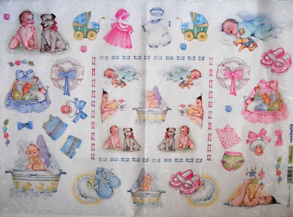 Pap�r r��ov� 35x50 Baby