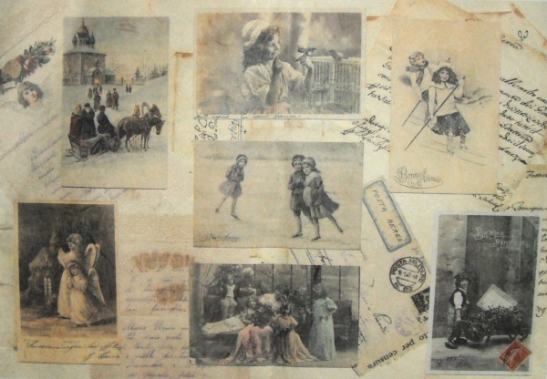 Pap�r r��ov� 35x50 Vintage