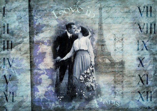Retro �as v Pa��i 35x50