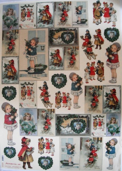 Pap�r Soft 50x70 V�no�n� motivy retro