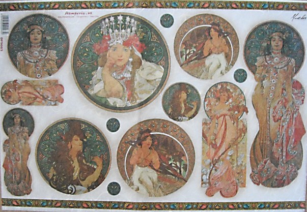 Pap�r r��ov� 35x50 Mucha A