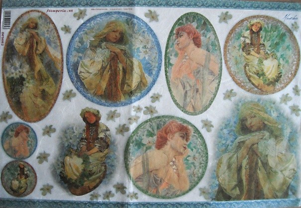 Pap�r r��ov� 35x50 Mucha B