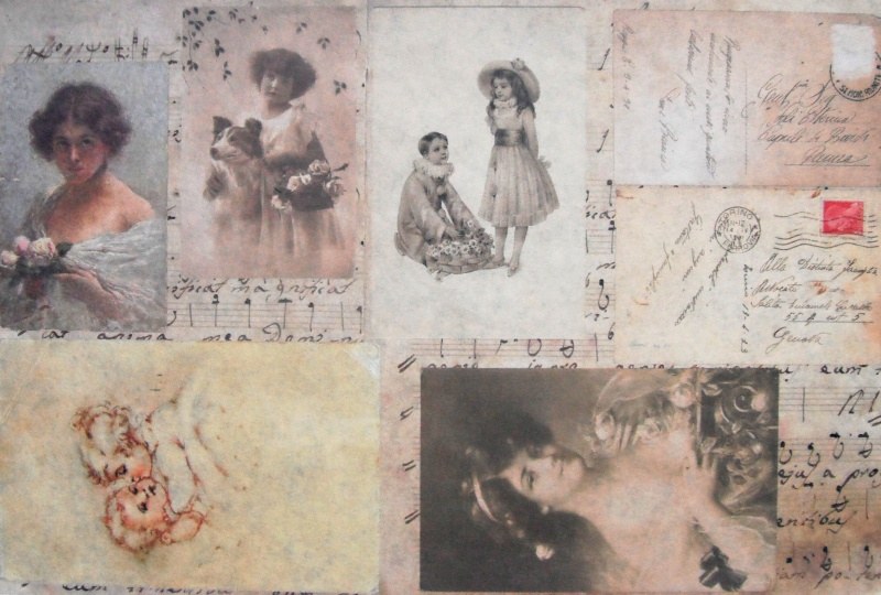 Pap�r soft mini 25x35 Nostalgic Cards 1