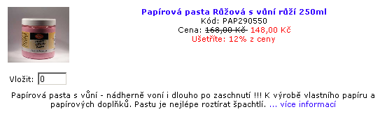 papírová pasta