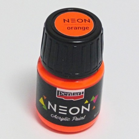 NEON oranžová 30ml