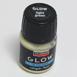 GLOW sv.zelená 30ml - barva svítící ve tmě